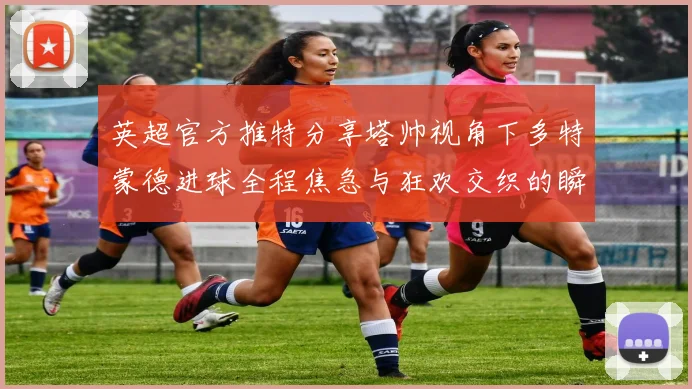 英超官方推特分享塔帅视角下多特蒙德进球全程焦急与狂欢交织的瞬间